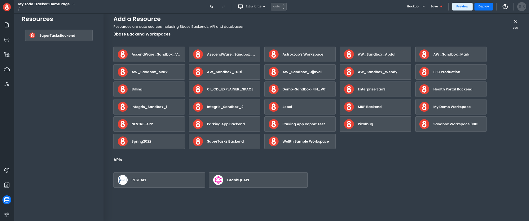 Api Connection Types 8base Docs