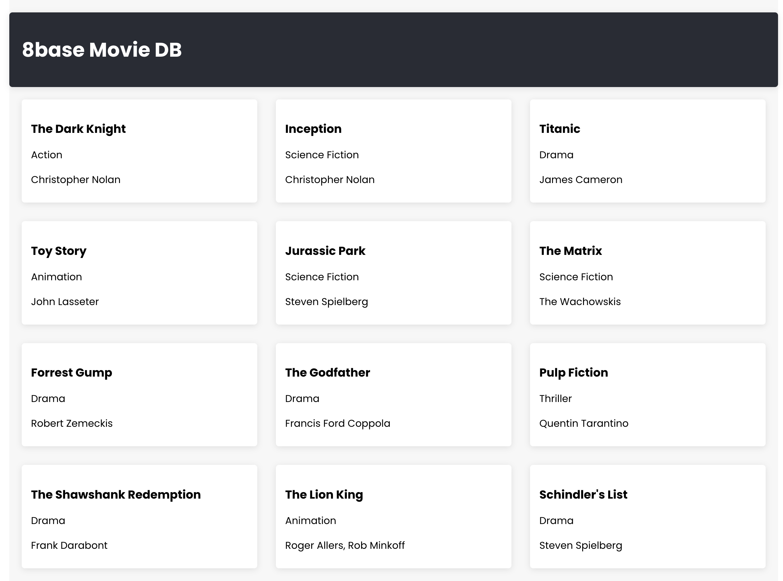 Backend walkthrough