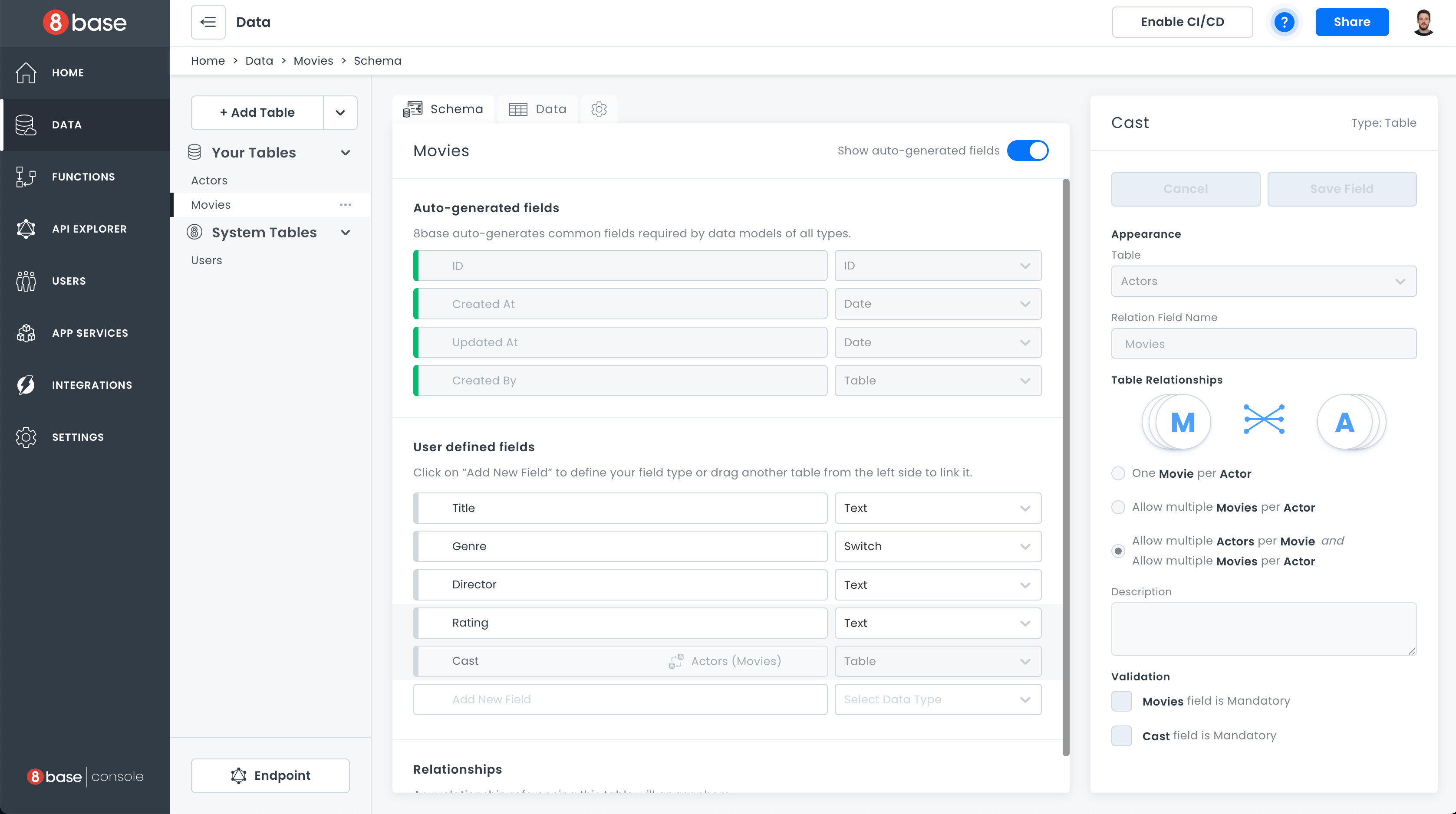 Backend walkthrough