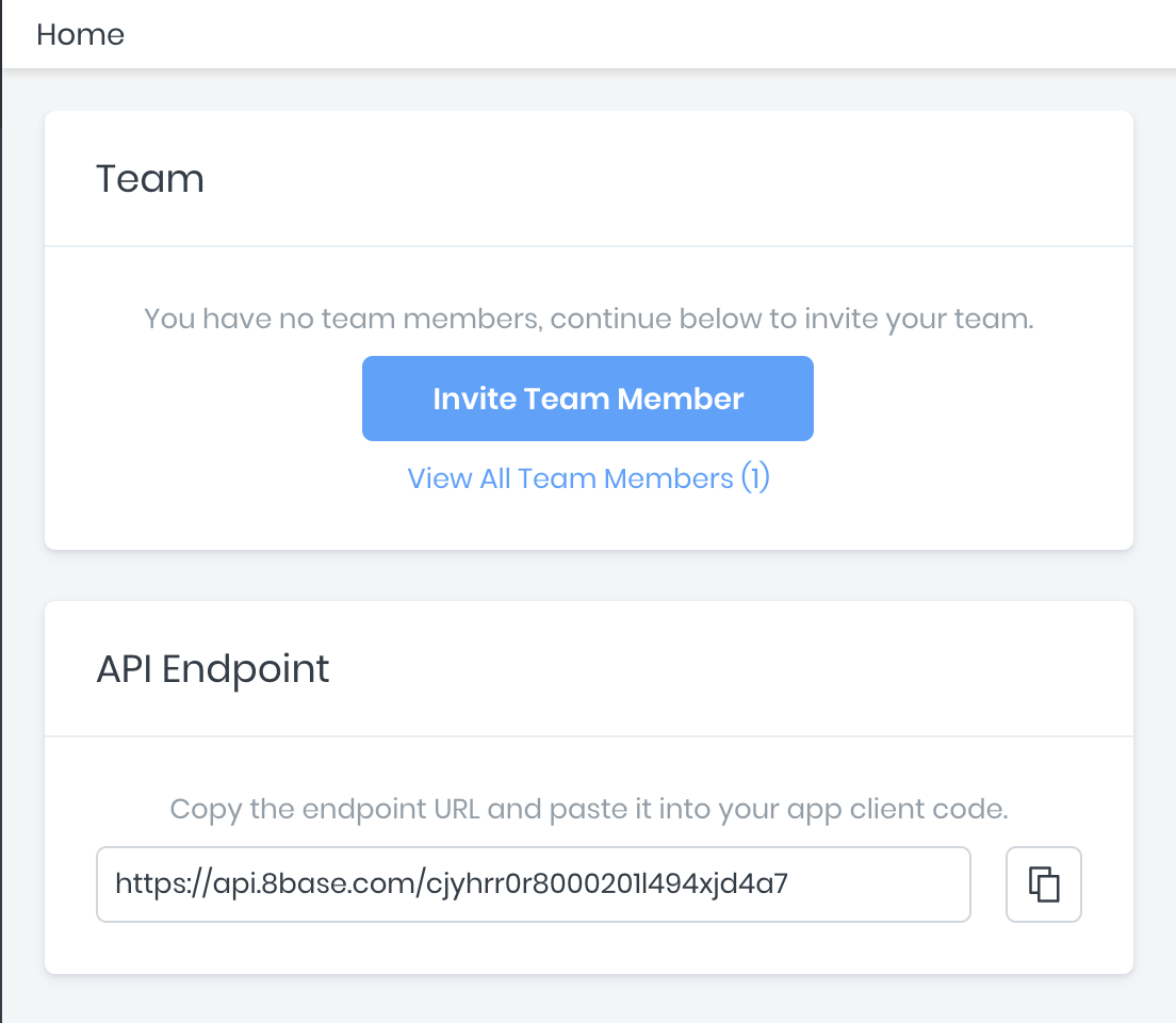 Where to find a workspace API endpoint